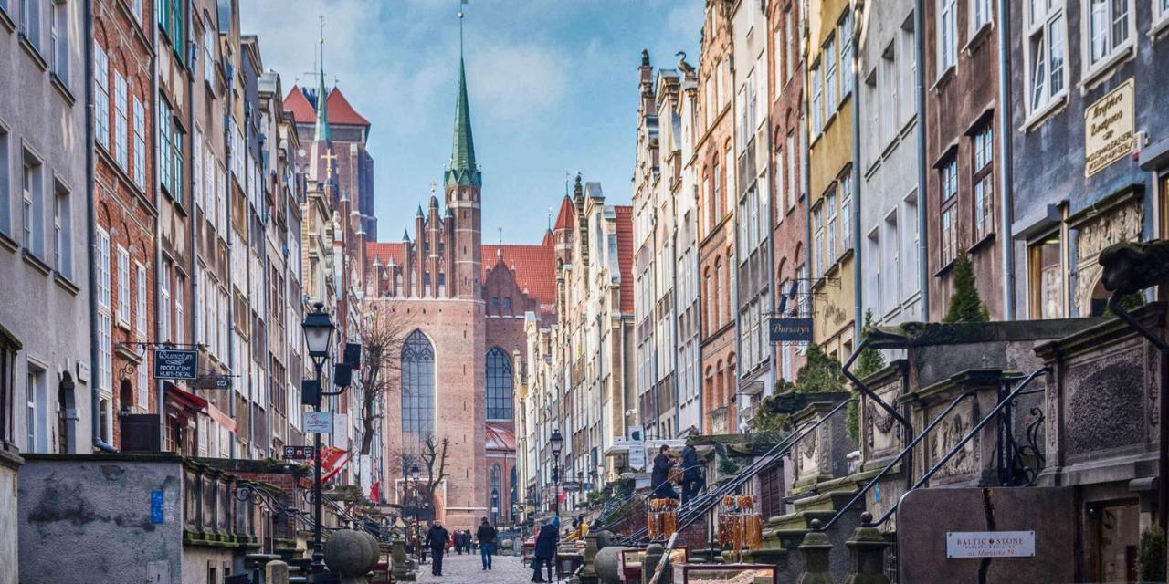 Apartament Gdansk Przy Sercu Starowki Calkowicie Nowy 2021, Beautiful Apartment In The Old Town Bulit 2021 エクステリア 写真
