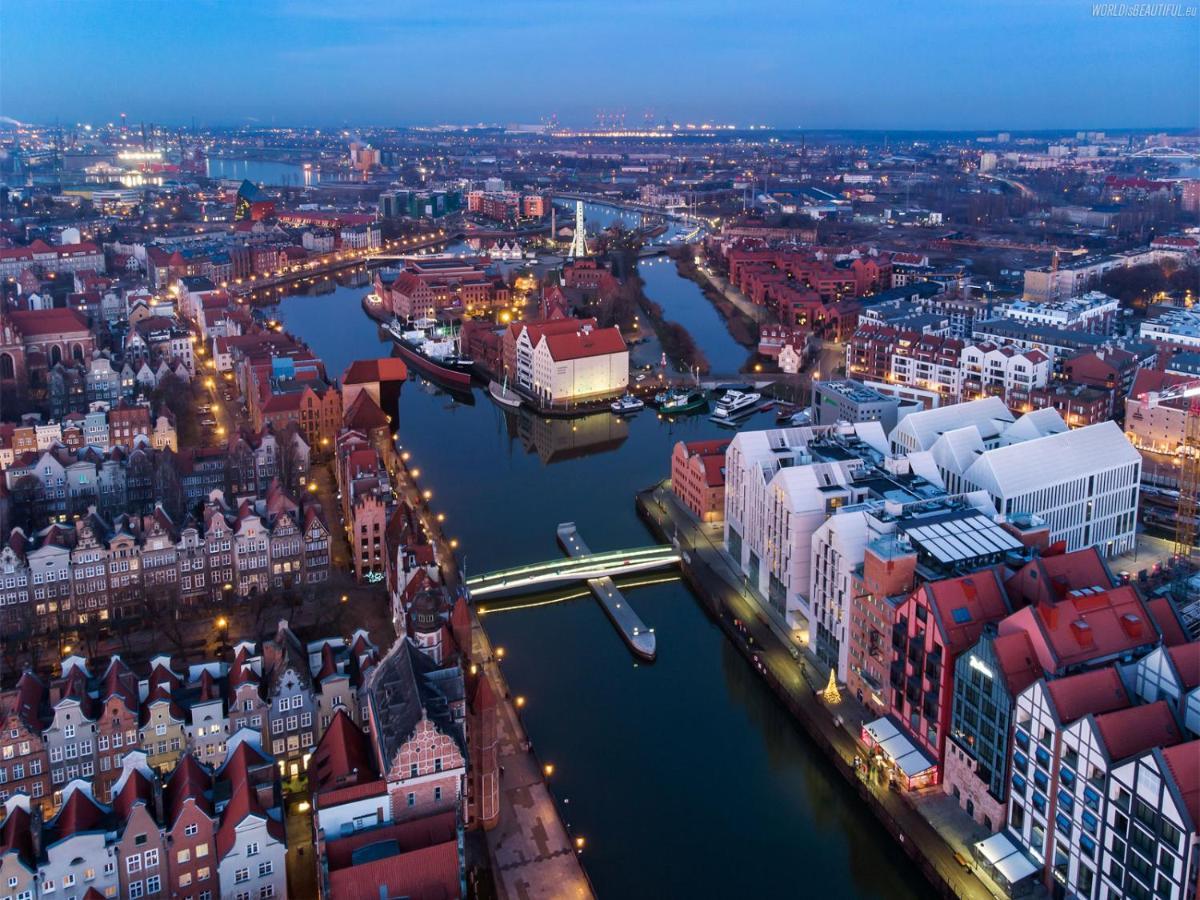 Apartament Gdansk Przy Sercu Starowki Calkowicie Nowy 2021, Beautiful Apartment In The Old Town Bulit 2021 エクステリア 写真